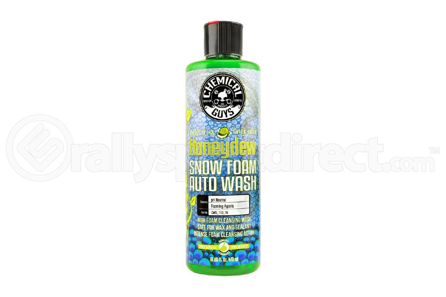 Chemical Guys Honeydew Snow Foam Auto Wash Cleanser 16 oz CWS_110_16