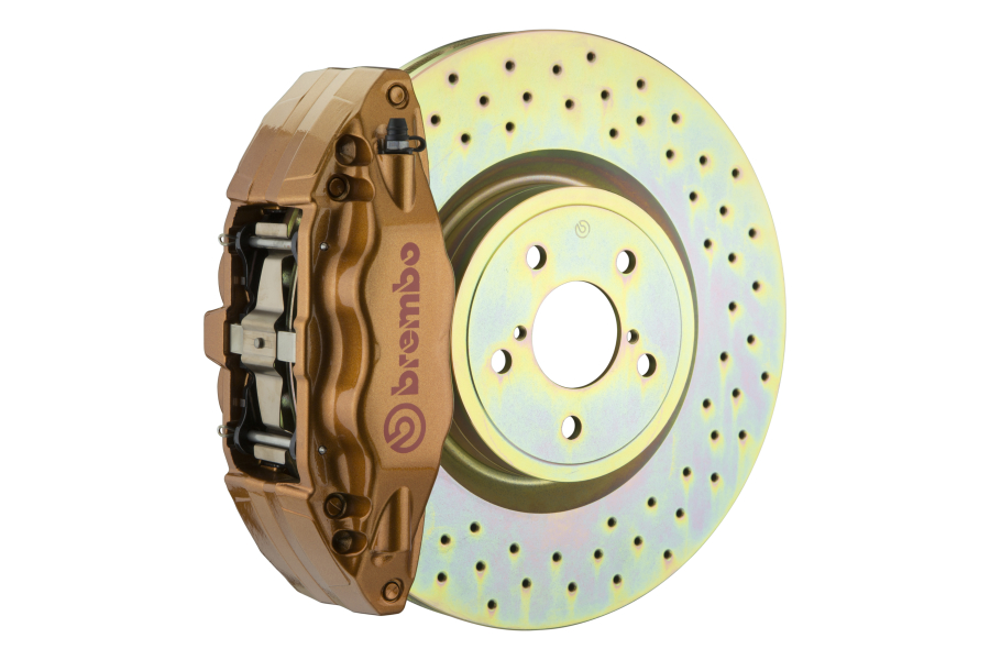 Brembo OE Gold Drilled Brake Kit Front Subaru Base 20152018 1E4.6003A4