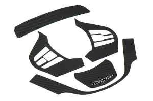 Sticker Fab 3D Carbon Steering Wheel Overlays - Toyota Supra 2020+