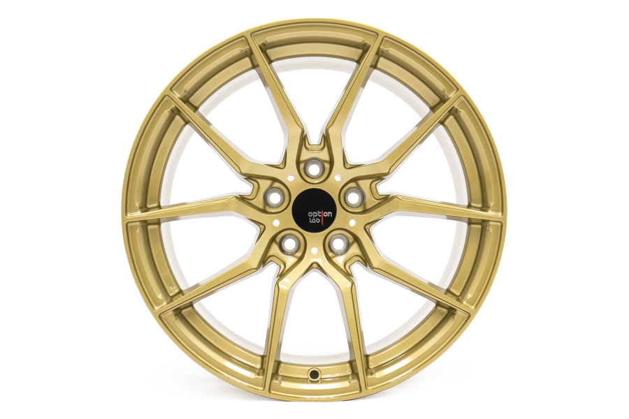 Option Lab Wheels R716 18x9.5 +35 5x100 Top Secret Gold - Universal