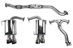 Invidia Q300 Cat Back Exhaust Titanium Tips Subaru Base 2015