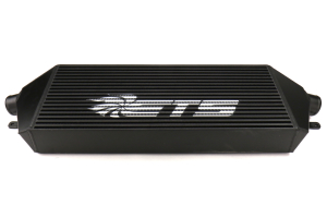 ETS Front Mount Intercooler Core Black w/ White ETS Stencil - Subaru STI 2008-2014
