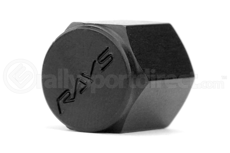 Volk Racing Rays Valve Stem Caps Black (Part Number: WVALBK2) Volk Racing Rays Valve Stem Caps Black (Part Number: )