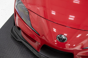 OLM V1 MT Style Carbon Fiber Front Lip - Toyota Supra 2020+