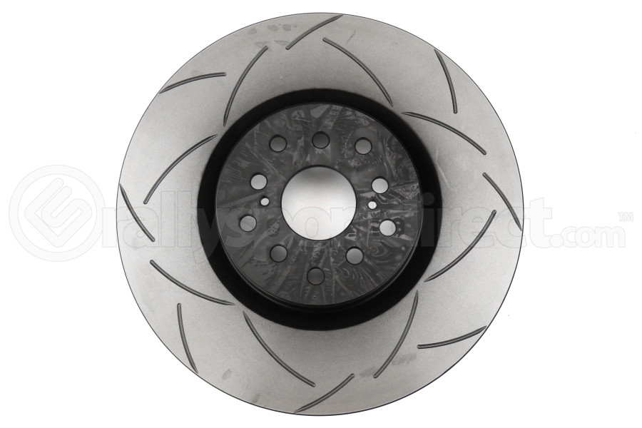 DBA T2 Street Series Slotted Rotor Single Front Subaru WRX STI 2005