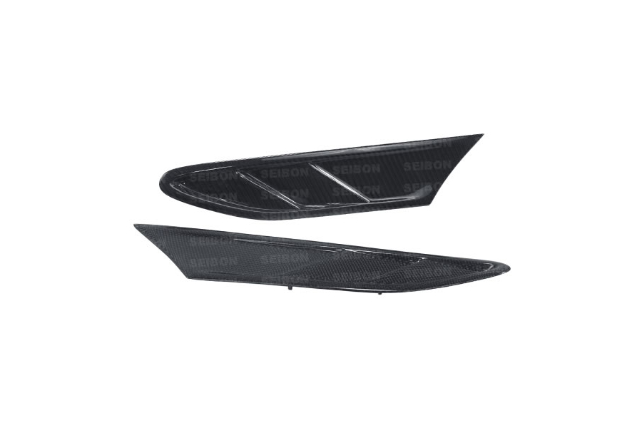 Seibon Carbon Fiber FR Style Fender Ducts - Subaru Limited 2013-2014 ...