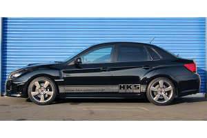 HKS HIPERMAX S Coilover Kit with Pillowball Mounts - 2008-2014 Subaru STI Hatchback