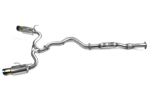 Invidia N1 Cat Back Exhaust Titanium Tips - Subaru STI Hatchback 2008-2014 / WRX Hatchback 2011-2014