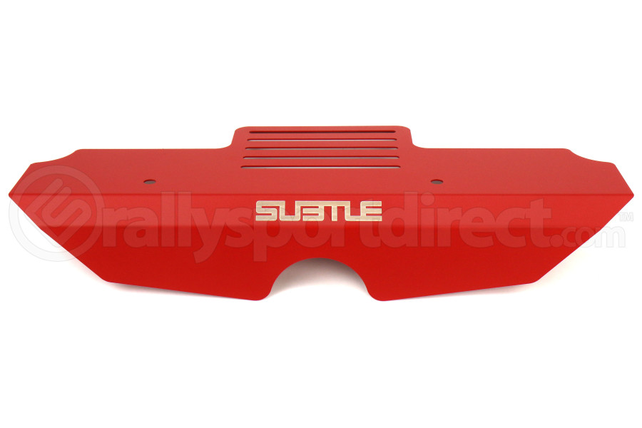 Subtle Solutions Alternator Cover Red - Subaru WRX 2002-2014 / STI 2004-2014