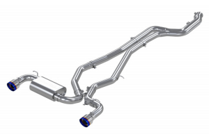 MBRP Cat Back Exhaust w/ Dual Rear Burnt Tips - Toyota Supra 2020+