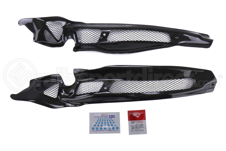 OLM V2 LE Dry Carbon Fiber Ducted Inner Fender Trim - Subaru WRX / STI 2015-2021