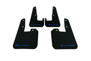 Rally Armor UR Mudflaps Urethane - Subaru STI Hatchback 2008-2014 / WRX Hatchback 2011-2014