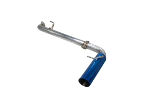 Remark Single-Exit Axleback Exhaust System BOSO Edition Burnt Blue Stainless Steel Tip -  
