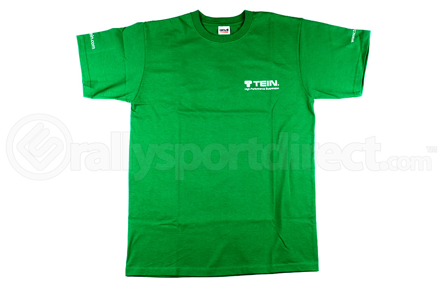 Tein Coilover T-Shirt Green (Part Number: TN004-005) Tein Coilover T-Shirt Green - Universal