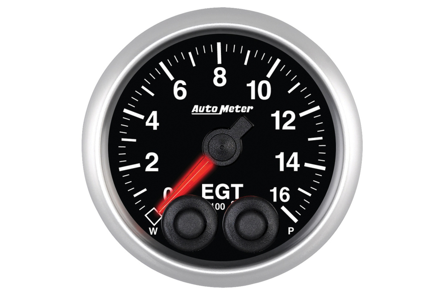 Autometer Elite EGT Exhaust Gas Temperature Gauge 7 Color 52mm | 5646