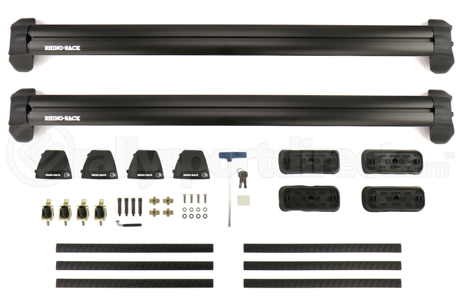 Rhinorack Vortex 2500 Rs Black 2 Bar Fmp Roof Rack