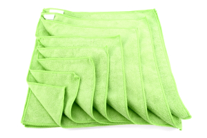 Ammex Microfiber Green Towels - Universal
