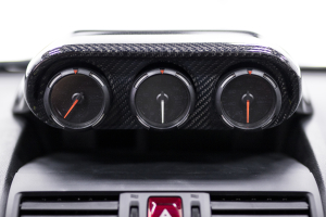 OLM Carbon Fiber OLM S-line Triple Gauge Pod - Subaru WRX / STI 2015 - 2020