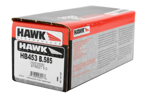 Hawk HPS 5.0 Front Brake Pads - Subaru STI 2004-2017 / Mitsubishi Evo / OEM Brembo Applications