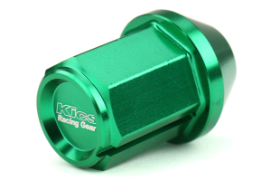 KICS Leggdura Racing Lug Nuts Light Green M12X1.25 - Universal