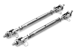 APR Universal 10mm Wind Splitter Support Rods w/ Quick Release - Universal