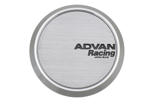 Advan Racing Centercap 73 Flat Type Silver - Universal