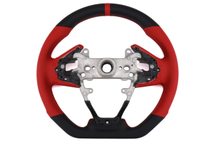 Buddy Club Sport Time Attack Edition Steering Wheel Leather - Honda Civic Models (Inc. 2017+ SI / 2017+ Type R)