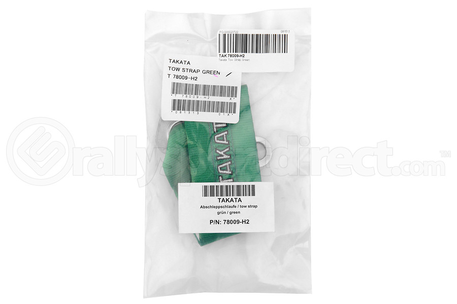 Takata Tow Strap Green (Part Number: 78009-H2) Takata Tow Strap Green - Universal