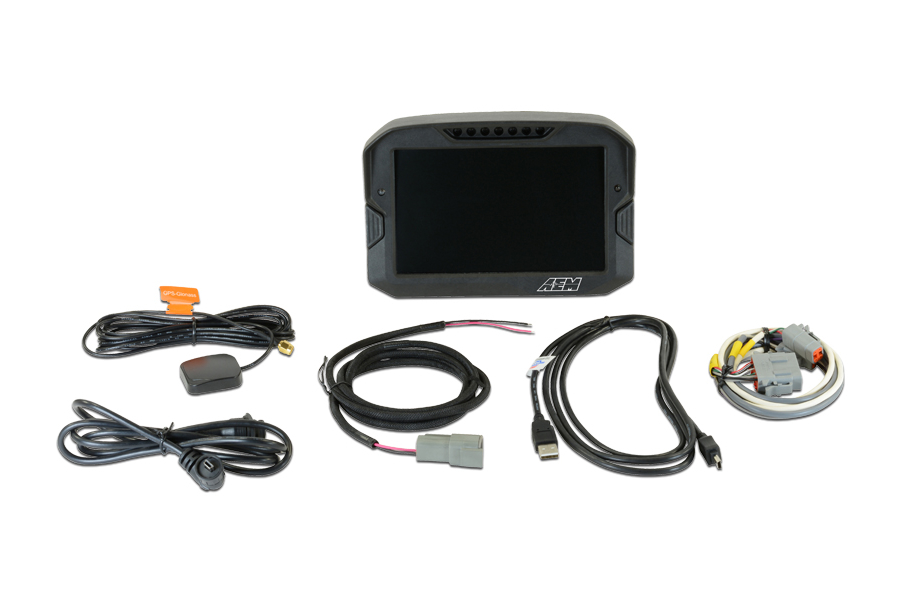 AEM Electronics CD-7LG Carbon Digital Dash Display Logging / GPS Enabled - Universal
