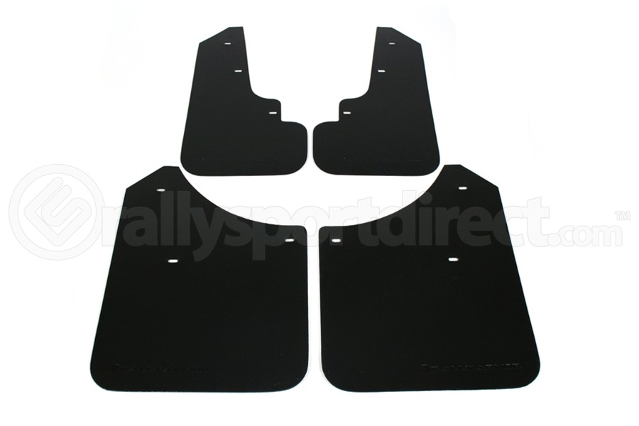 Rally Armor BASIC Mud Flaps for 2003-2008 SUBARU FORESTER w// Black Logo