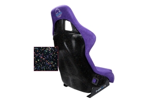 NRG Innovations FRP PRISMA Large Competition Seat Vegan Alcantara Purple - Universal