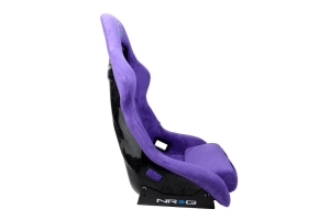 NRG Innovations FRP PRISMA Large Competition Seat Vegan Alcantara Purple - Universal