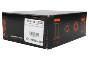 Mishimoto Aluminum Locking Lug Nuts Black 12x1.25 - Universal