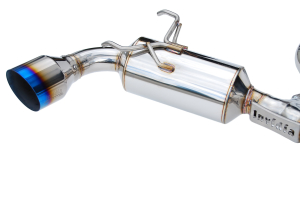 Invidia N2 Cat Back Exhaust Titanium Tips - Scion FR-S 2013-2016 / Subaru BRZ 2013+ / Toyota 86 2017+