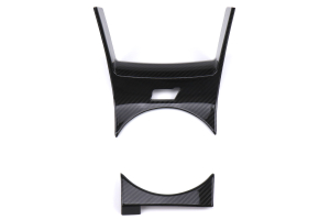 OLM LE Carbon Fiber Shifter Cover - Subaru STI 2018 - 2020