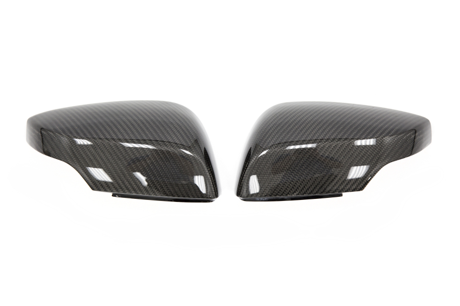 Carbon Reproductions Replacement Mirror Covers w/ Turn Signal Cutout - Subaru WRX / STI 2015 - 2020