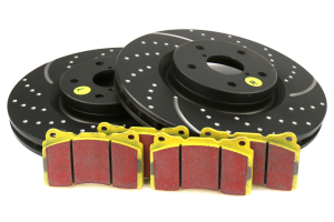 Ebc Brakes S5 Front Brake Kit Yellowstuff Pads And 3gd