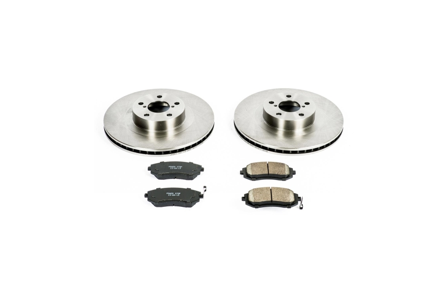 Power Stop Autospecialty Brake Kit Front - Subaru Models (inc. 2003-2005 WRX / 2002-2005 Legacy / Outback)