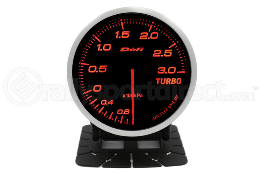Defi Advance BF Series Boost Gauge Red 3 Bar 1 DF14702