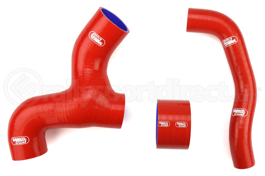 Samco Silicone Intercooler Hoses Red Subaru WRX 20022003 TCS522
