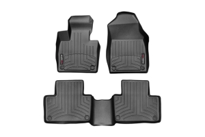 Weathertech Front and Rear Floorliners Black - Subaru Outback 2020+