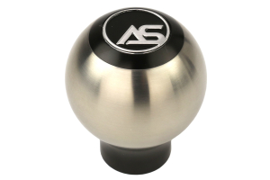 AutoStyled 6 Speed Shift Knob Black w/ Stainless Steel Center - Subaru STI 2004+ / Subaru WRX 2015+ / Subaru BRZ 2013+ / Scion FR-S 2013+ / Toyota 86 2017+