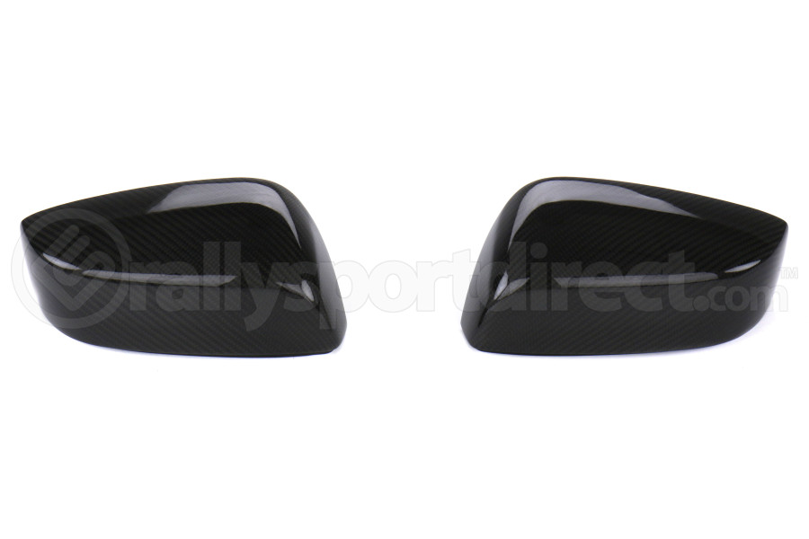 Carbon Reproductions Replacement Mirror Covers w/o Turn Signal Holes - Subaru WRX 2015+