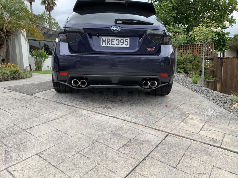 GrimmSpeed Catback Exhaust System Resonated (Part Number: 070045) User Media for: GrimmSpeed Catback Exhaust System Resonated - Subaru WRX/STI Hatchback 2008-2014
