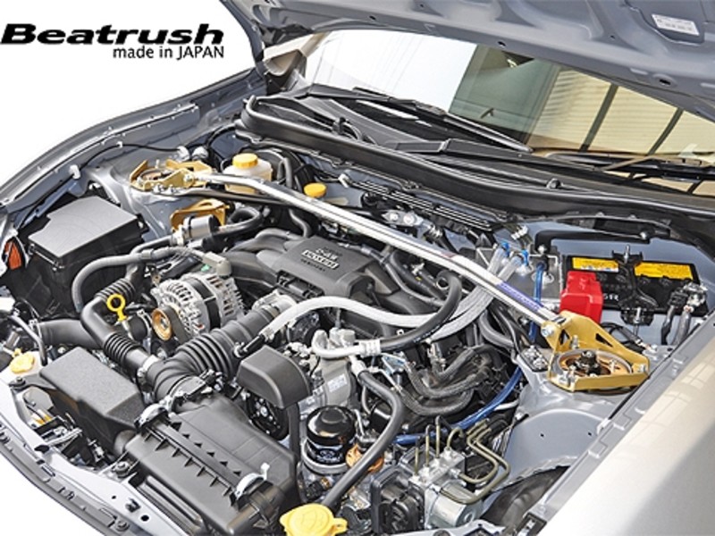 Beatrush Front Strut Tower Bar (Part Number: S86400-FTA) Beatrush Front Strut Tower Bar (Part Number: )