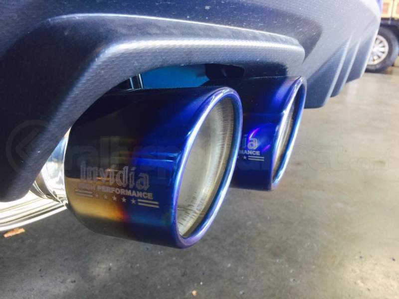 Invidia Q300 Cat Back Exhaust Titanium Tips ( Part Number: INVHS15STIG3T) Invidia Q300 Cat Back Exhaust Titanium Tips ( Part Number: HS15STIG3T)