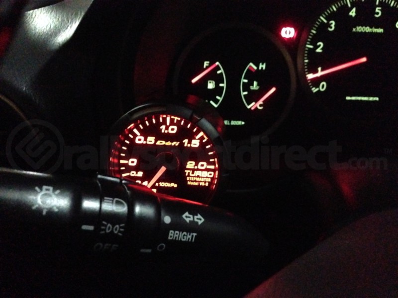 Defi Red Racer Boost Gauge Metric 52mm 2 Bar (Part Number: DF06505) Defi Red Racer Boost Gauge Metric 52mm 2 Bar (Part Number: )