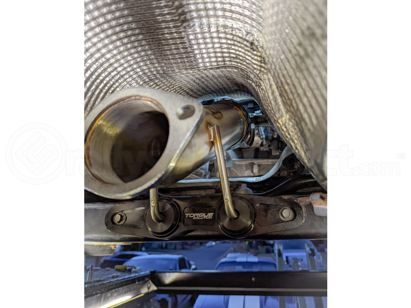 Torque Solution Billet Downpipe Hanger (Part Number: TS-ST-618) User Media for: Torque Solution Billet Downpipe Hanger - Ford Focus ST 2013-2018