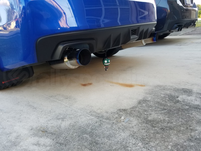 Invidia N1 Cat Back Exhaust Titanium Tips (Part Number: HS15STIGTT) User Media for: Invidia N1 Cat Back Exhaust Titanium Tips - Subaru WRX/STI 2015+