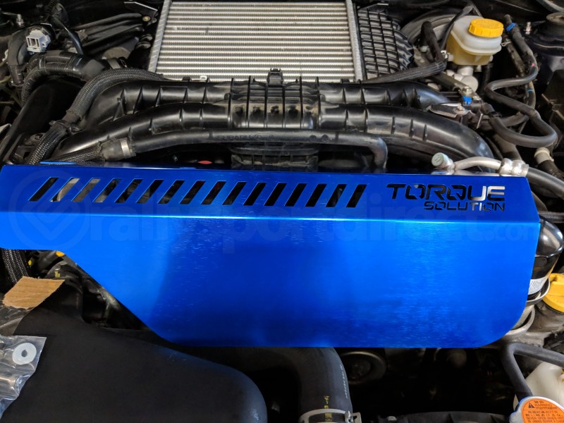 Torque Solution Engine Pulley Cover Blue (Part Number: TS-SU-289BU) User Media for: Torque Solution Engine Pulley Cover Blue - Subaru WRX 2015 - 2020